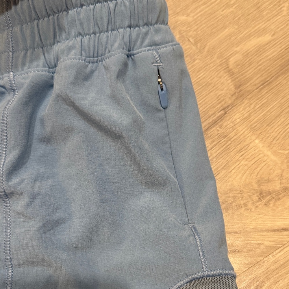 lululemon blue athletic shorts - Picture 3 of 3